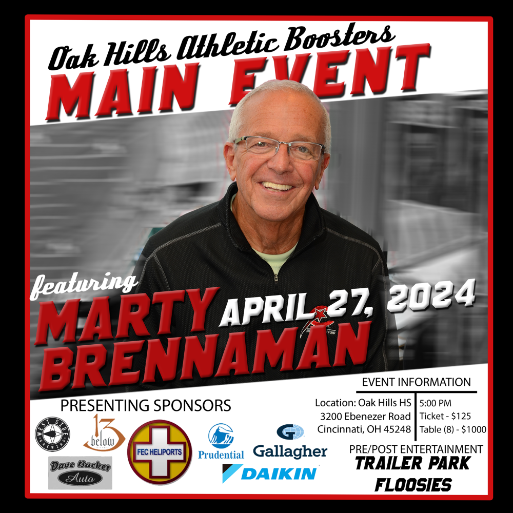 2024 OHHS Sports Stag Speaker Marty Brennaman